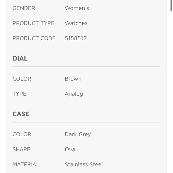 🤩 SWAROVSKI Oval Analog Brown Dial Ladies Watch. Item No : 5158517 - Picture 12 of 15